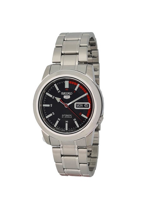 Men's Series 5 Automatic Black Dial Watch SNKK31J1