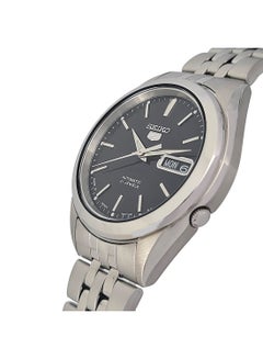 Men's Round Shape Stainless Steel Analog Wrist Watch 38 mm - Silver - SNKL23J1 - v1653460962/N15375626A_2