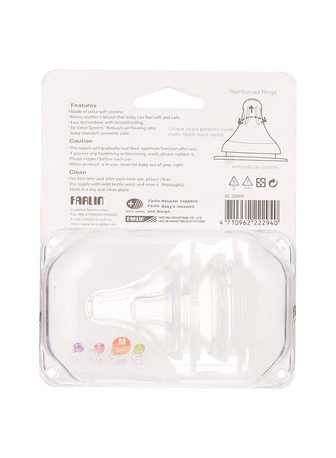 فارلين حلمة زجاجة رضاعة بعنق عريض - Image 3