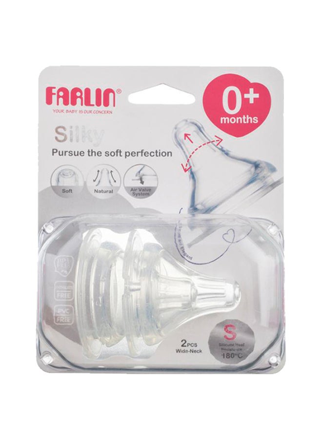 فارلين حلمة زجاجة سلكيه ذو عنق واسع - Image 1