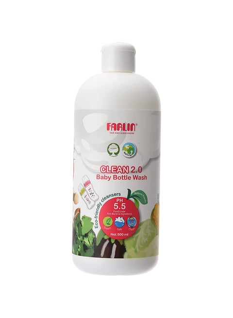 Plant-based and Eco-friendly Clean 2.0 Bottle Wash With 100 % Natural Source Ingredients