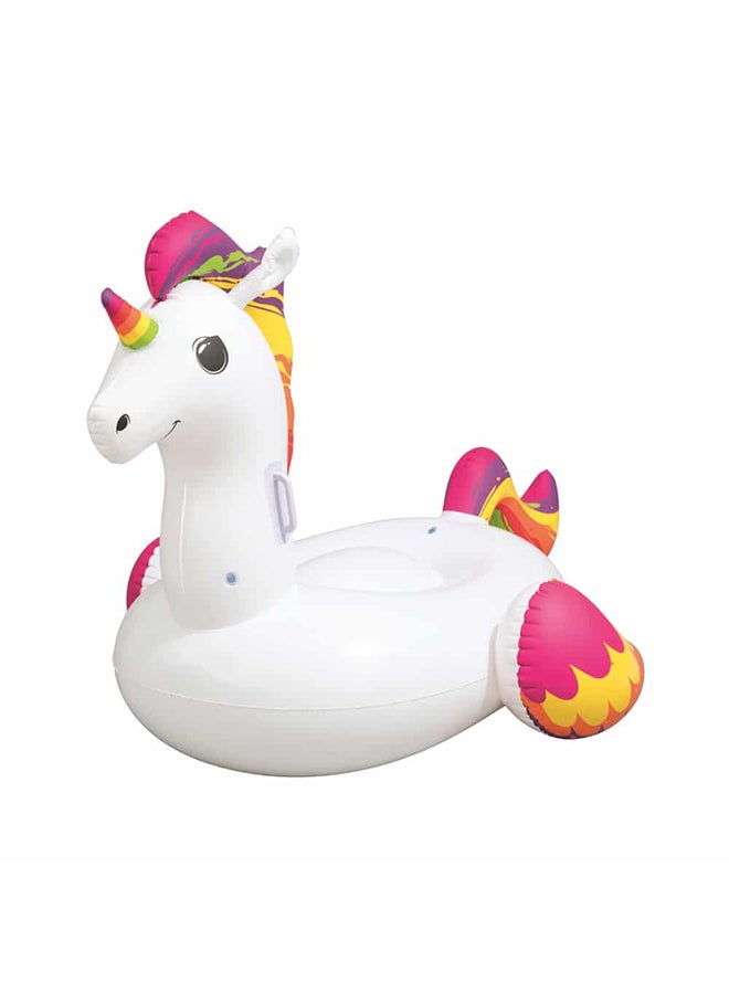 Bestway Unicorn Shaped Inflatable Rider Float 41113 224x164cm  - Image 1