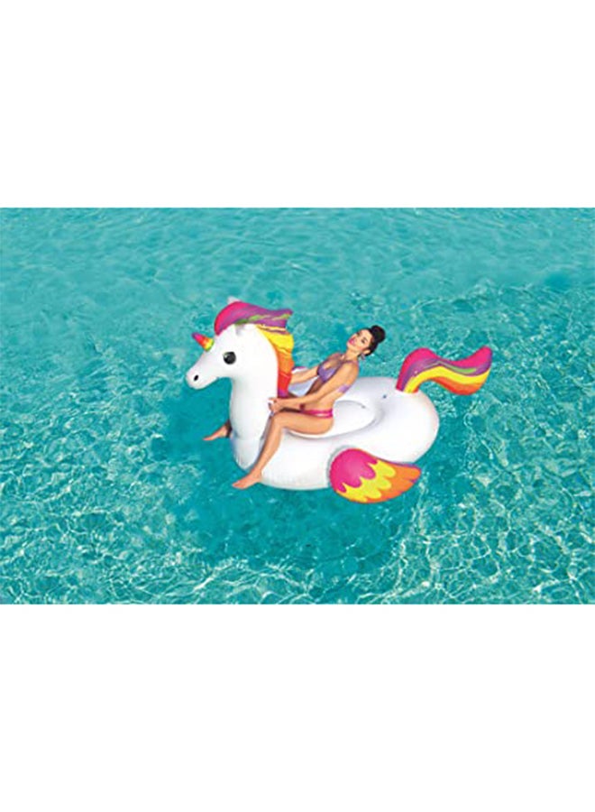 Bestway Unicorn Shaped Inflatable Rider Float 41113 224x164cm  - Image 2