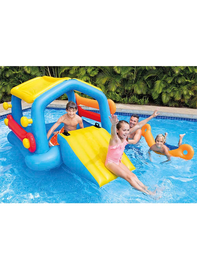 INTEX Island With Slide 279x173x122cm - Image 2