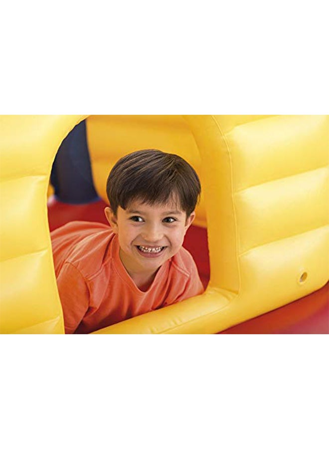 INTEX - Jump-O-Lene Castle Inflatable Bouncer With Air Pump - Image 1