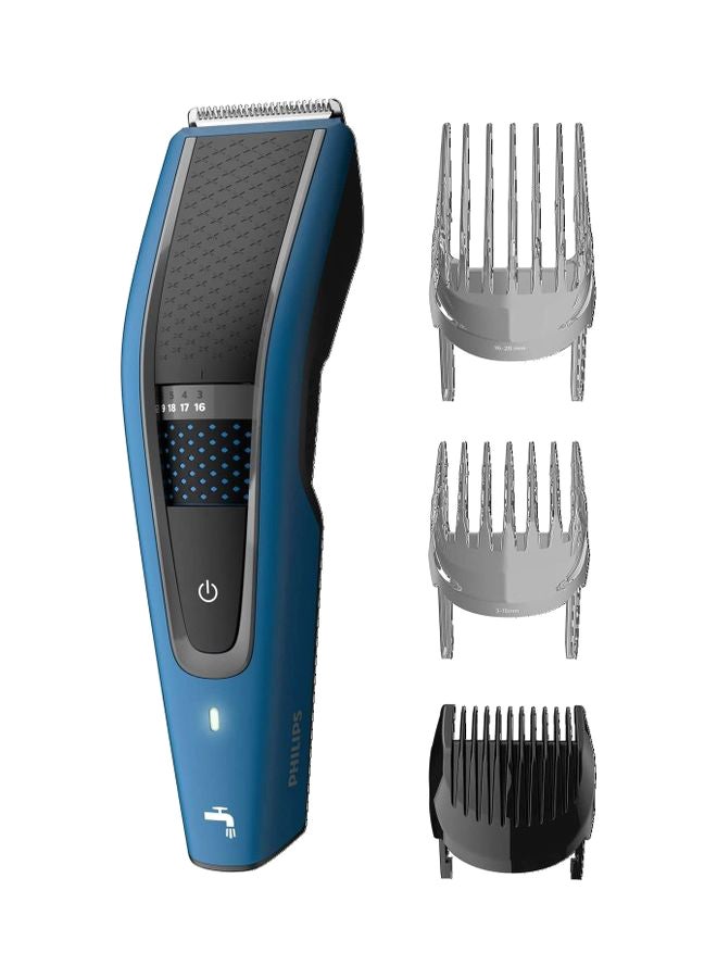 Philips Series 5000 Washable Hair Clipper Blue  - Image 1
