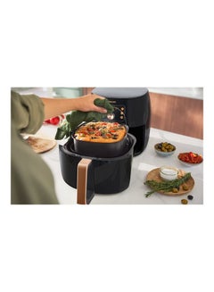 فيليبس مقلاة هوائية ممتازة مقاس XXL 7.3 L 2225 W HD9863/91 أسود  - Image 2