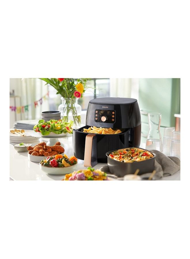 Philips - Premium Airfryer XXL With Smart Sensing Technology 7.3 L 2225 W HD9863/91 Black - Image 1