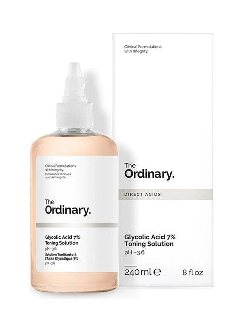 Glycolic Acid 7 Percent Toning Solution 240ml