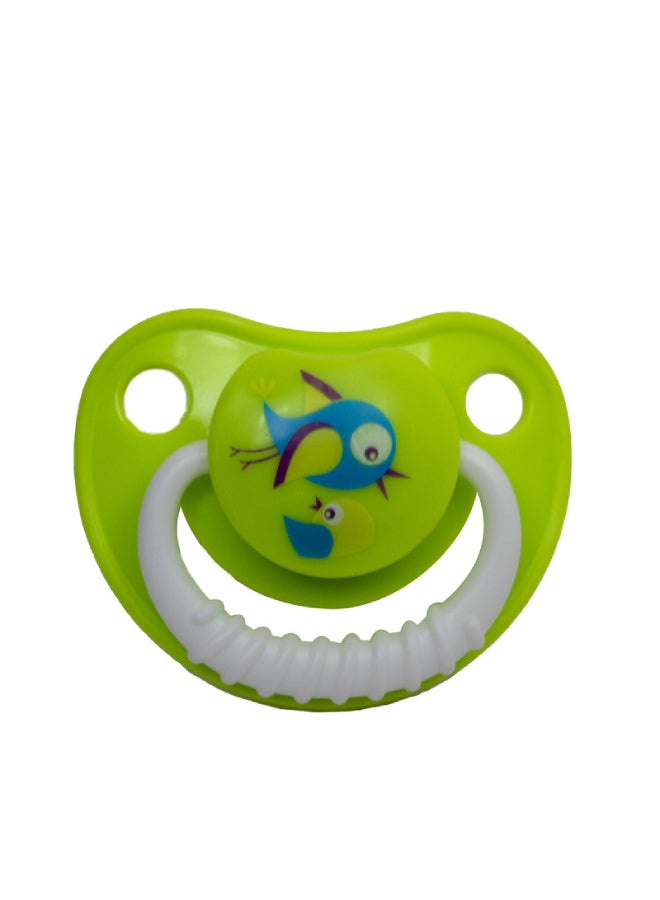 Safari Silicone orthodontic soother with cap - 6m+ 