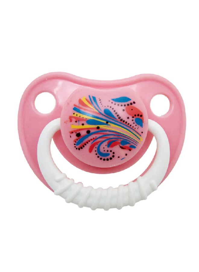 Safari Silicone orthodontic soother with cap - 6m+ 