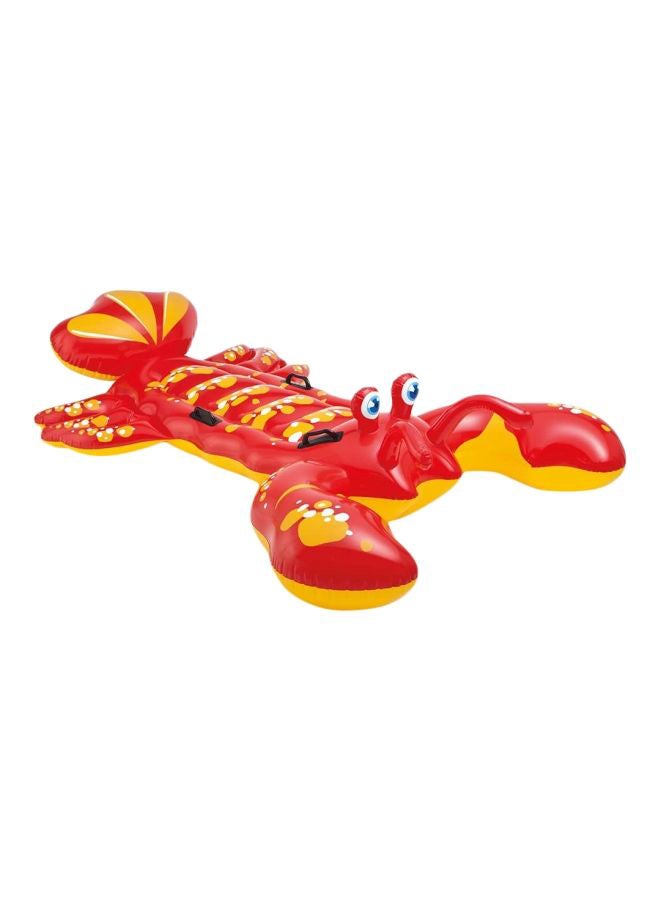 INTEX Lobster Inflatable Pool Floats 213.36x137.16x76.2cm  - Image 1