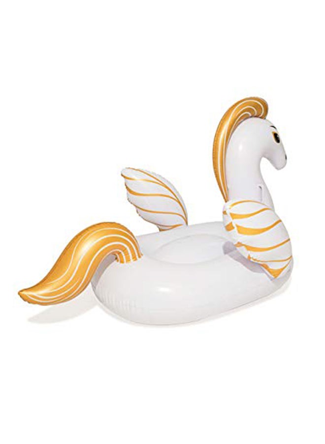 بست واي عوامة سباحة للجلوس بتصميم حصان طائر 231x150سم - Image 2