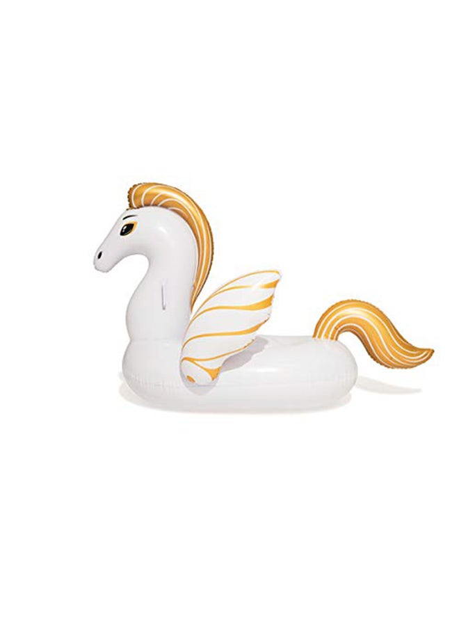 بست واي عوامة سباحة للجلوس بتصميم حصان طائر 231x150سم - Image 3