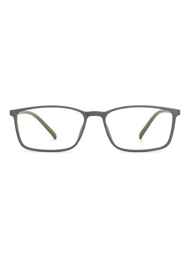 Lenskart Blu - Zero Power Bluecut & Antiglare Rectangular Shape Computer Eyeglasses LB E13527 - Lens Size: 53mm - Grey - Image 1
