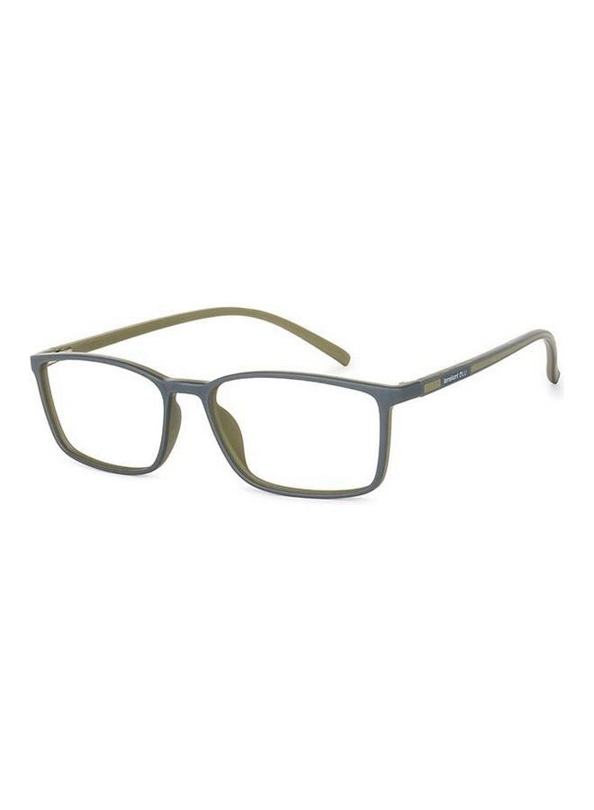 Lenskart Blu - Zero Power Bluecut & Antiglare Rectangular Shape Computer Eyeglasses LB E13527 - Lens Size: 53mm - Grey - Image 1
