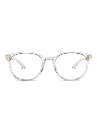 Zero Power Bluecut & Antiglare Round Shape Computer Eyeglasses LB E14271 - Lens Size: 52mm - Transparent - v1653483454/N53327721A_1