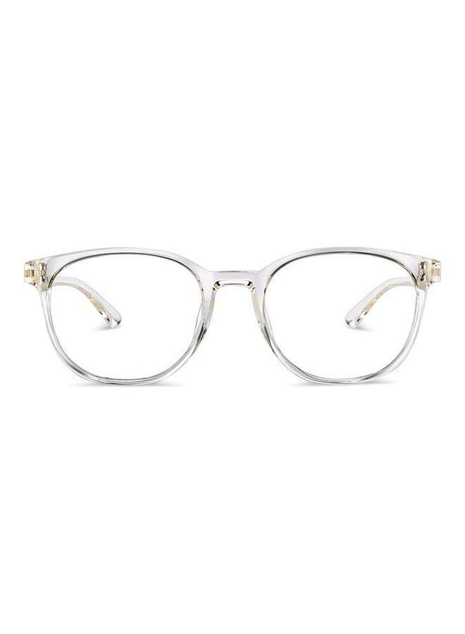 Lenskart Blu Zero Power Bluecut & Antiglare Round Shape Computer Eyeglasses LB E14271 - Lens Size: 52mm - Transparent  - Image 1