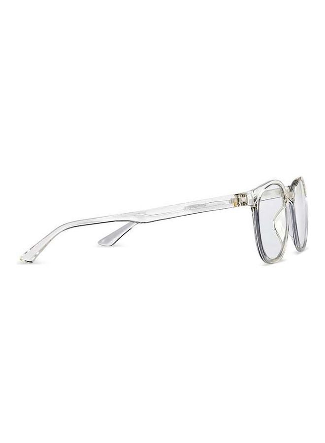 Lenskart Blu Zero Power Bluecut & Antiglare Round Shape Computer Eyeglasses LB E14271 - Lens Size: 52mm - Transparent  - Image 3