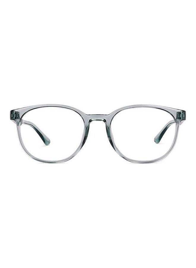 Zero Power Bluecut & Antiglare Round Shape Computer Eyeglasses LB E14061 - Lens Size: 52mm 