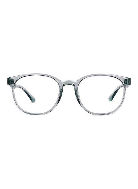 Zero Power Bluecut & Antiglare Round Shape Computer Eyeglasses LB E14061 - Lens Size: 52mm