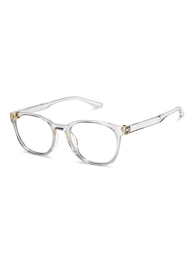 Lenskart Blu Zero Power Bluecut & Antiglare Round Shape Computer Eyeglasses LB E14271 - Lens Size: 52mm - Transparent  - Image 2