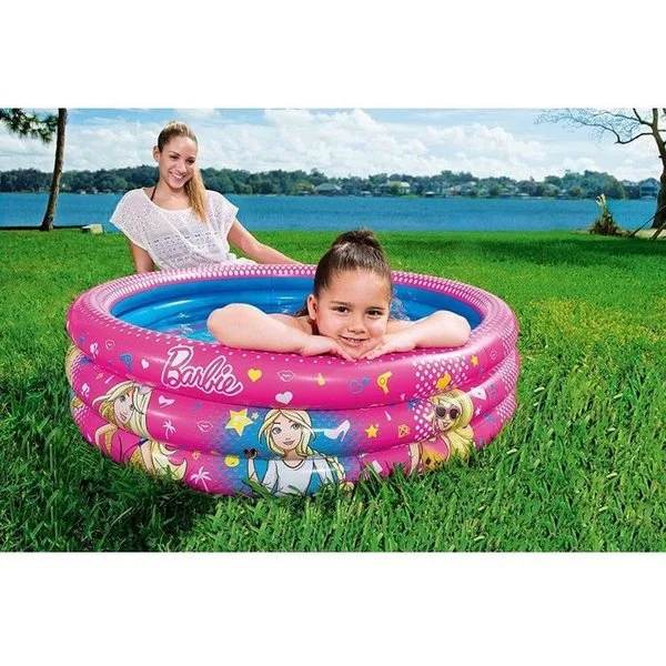 بست واي Barbie Pool 3-Ring With Repair Patch