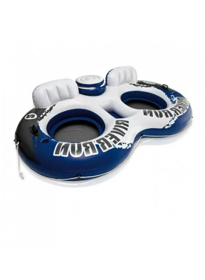 INTEX River Run Ii Sport Lounge Inflatable Water Float With Cooler 243x157cm