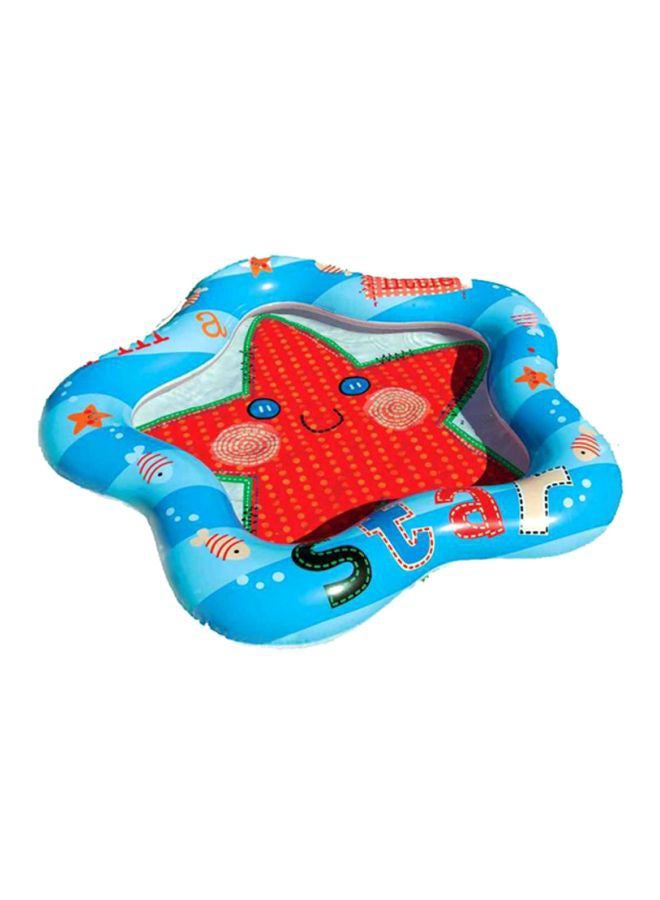 INTEX Star Shaped Baby Inflatable Foldable Portable Lightweight Swimming Pool 102x99x13cm  - Image 1