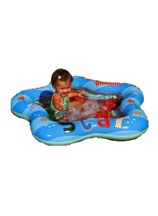 انتكس Star Shaped Baby Inflatable Foldable Portable Lightweight Swimming Pool 102x99x13cm 102x99x13cm