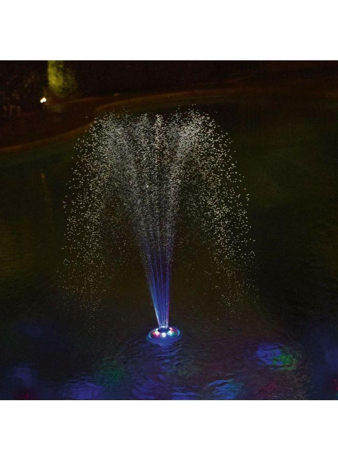 Bestway - Attractive Flowclear Led Floating Swimming Pool Fountain With Colourful Lights 12x20.5x20.5cm 12x20.5x20.5cm - Image 1