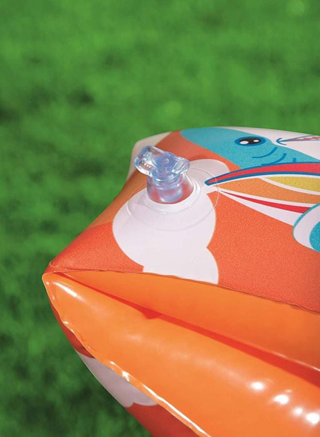 Bestway Shark-Printed Inflatable Armfloats 15x30cm - Image 4