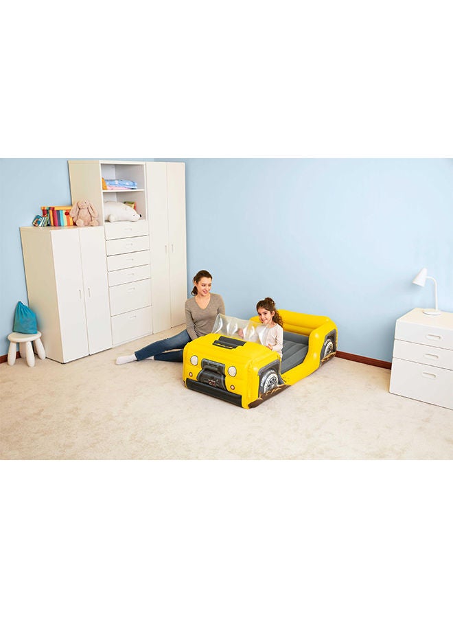 بست واي سرير هوائي دريم شازر - أصفر أصفر 160x84x62سم - Image 3