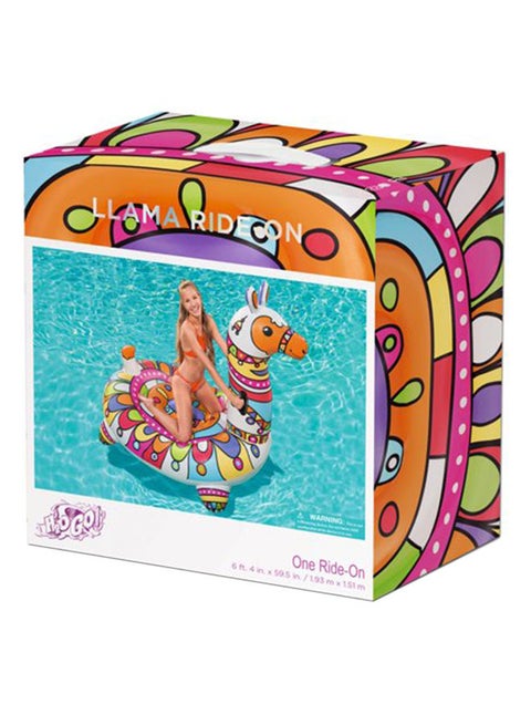 Inflatable Lama Pop Pool Float 41136_20 193x151cm
