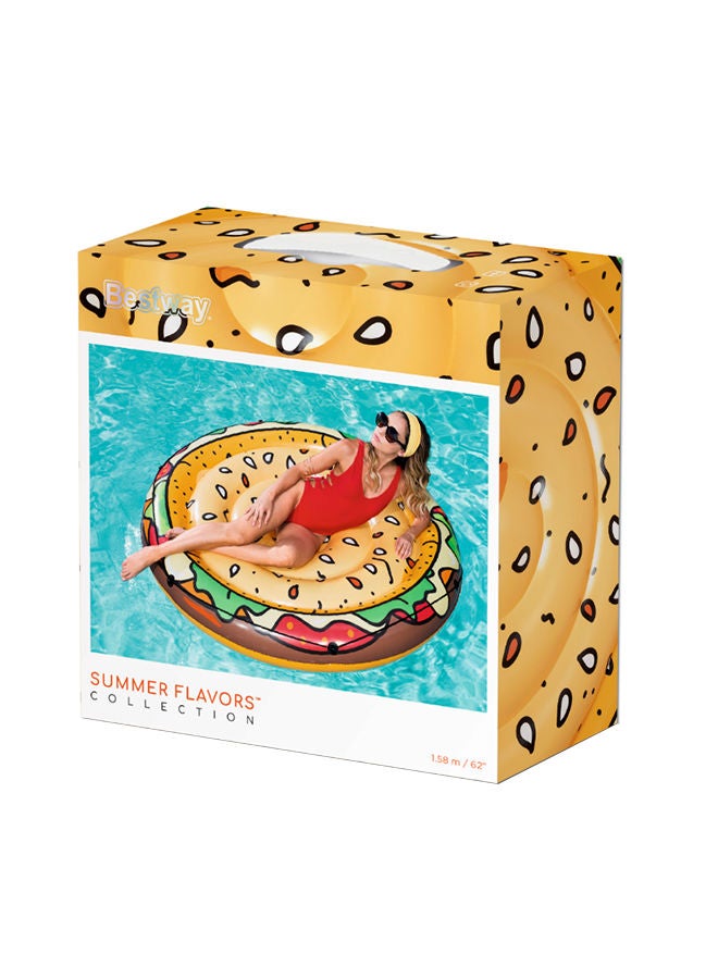 Bestway - Burger Designed Pool Float 158x22centimeter - Image 1