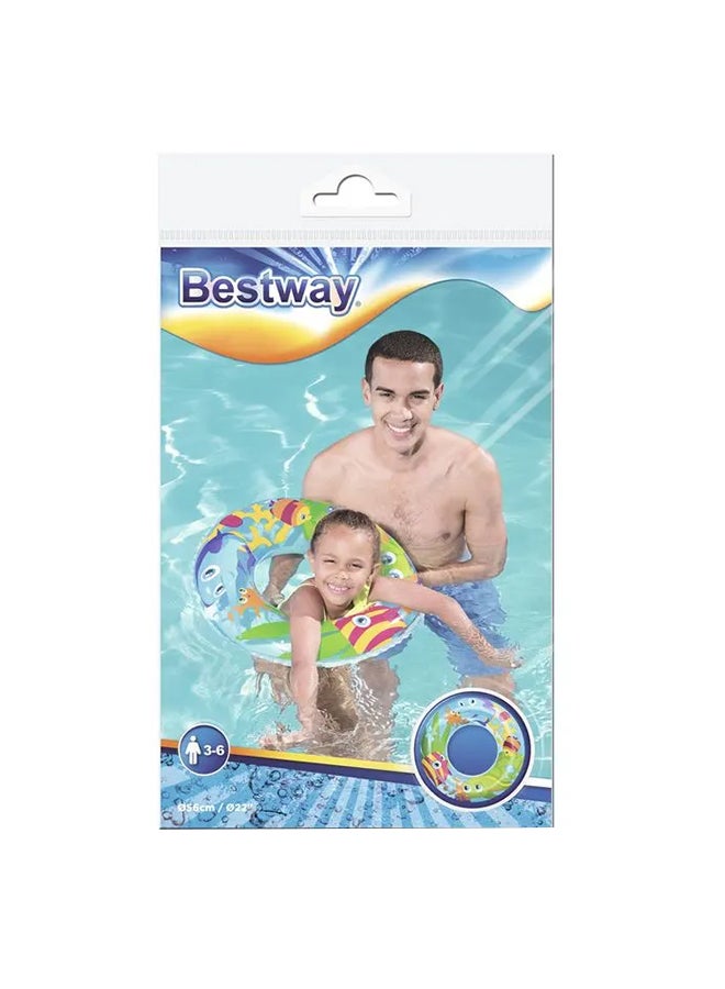 Bestway Designer Swim Ring 56cm - Image 1