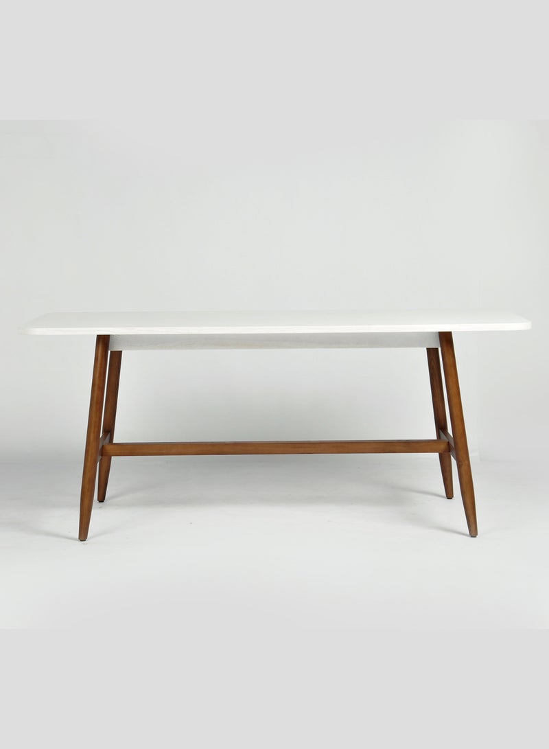 Dining Table - Modern Home Rectangular - White 180*80*75cm - v1653486633/N46621831A_1