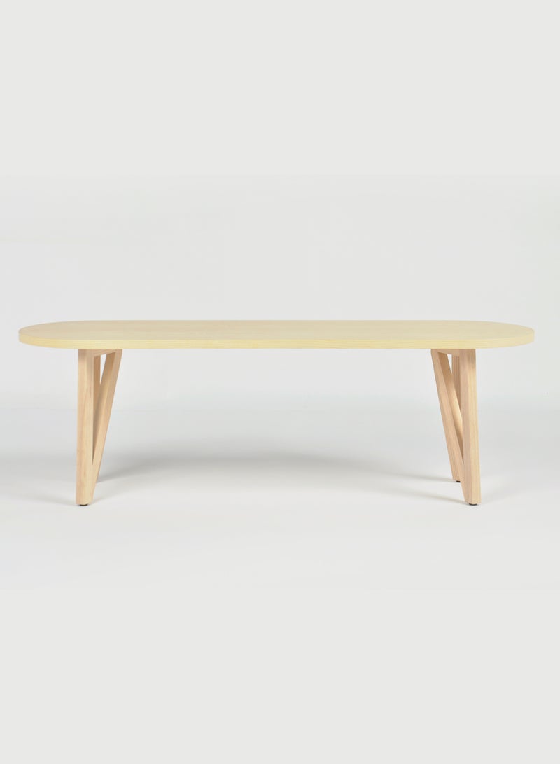 Dining Table - Modern Home Rectangular shape - Natural 140*42*45cm - v1653486651/N46621935A_1