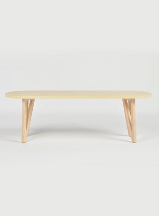 Dining Table - Modern Home Rectangular shape - Natural 140*42*45cm - v1653486651/N46621935A_1