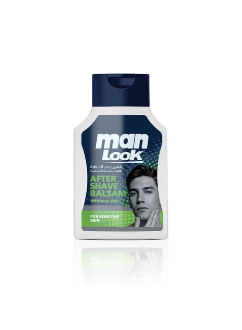 After Shave Balsam With Aloe Vera For Sensitive Skin White 125grams