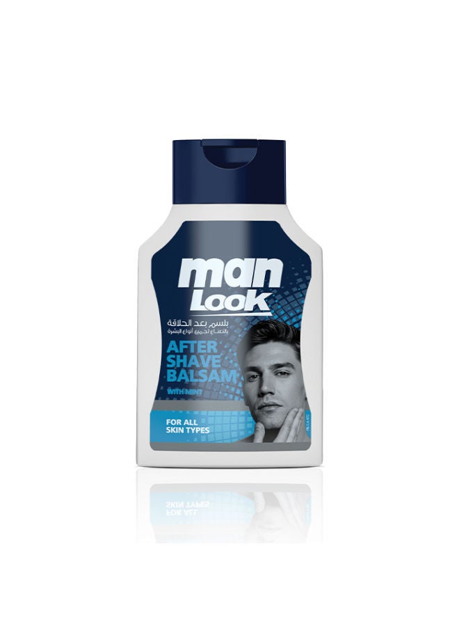 Man look - After Shave Balsam With Mint For All Skin Types 125grams - Image 1