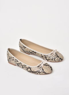 Snake Print-Beige