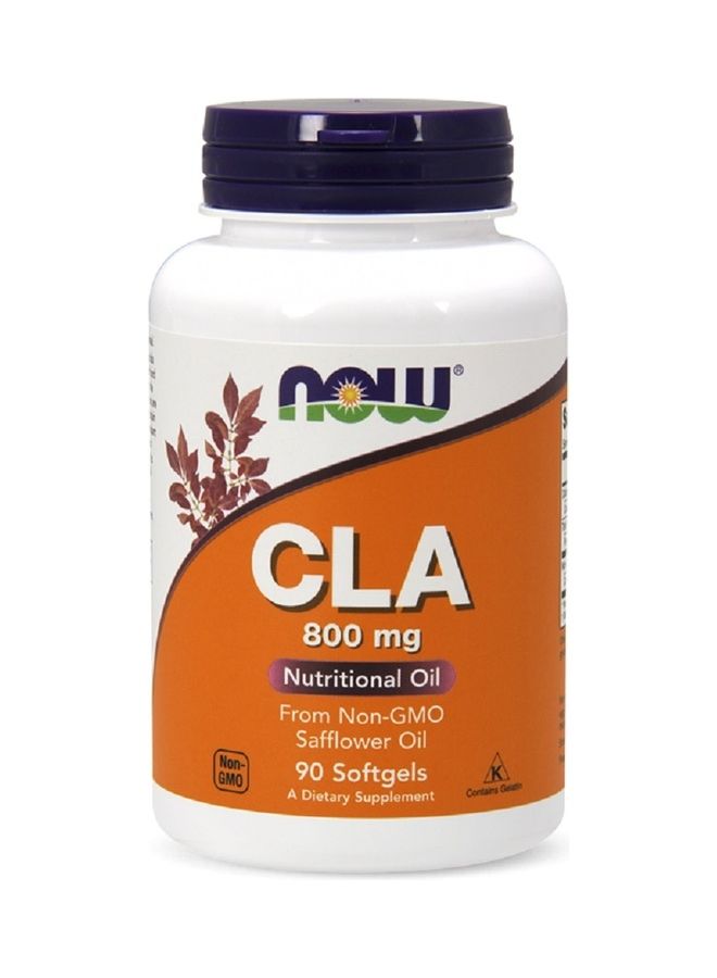Now Foods CLA 800 mg 90 Softgels 