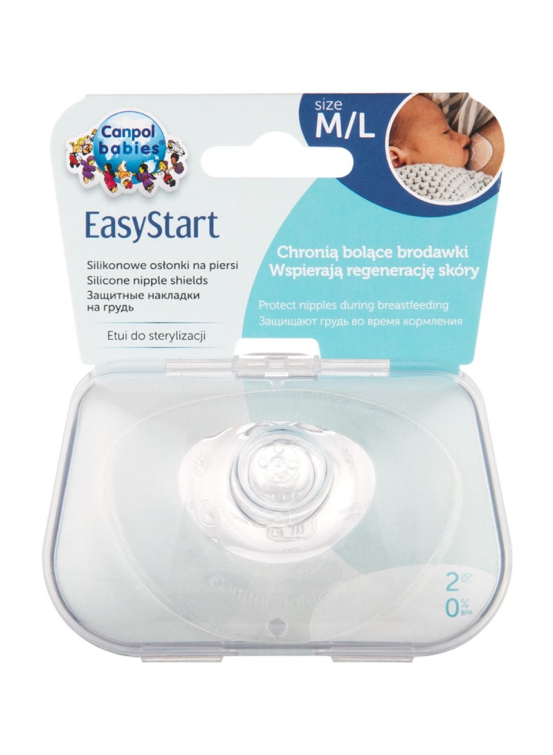 Canpol babies 2-Piece Silicone Nipple Protector