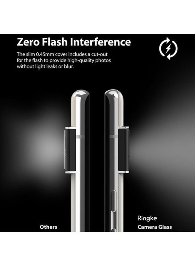 Ringke Glass Camera Protector  [3 Pack] for Google Pixel 6 Pro Lens Protector, Ultra-Thin, Case-Friendly Full-Cover - Clear - Image 3