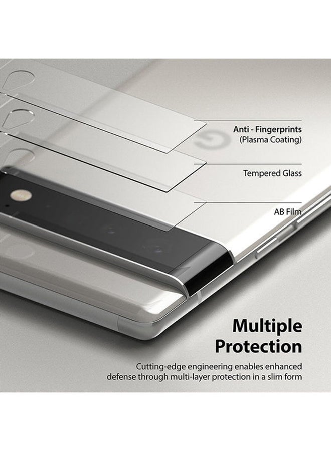 Ringke Glass Camera Protector  [3 Pack] for Google Pixel 6 Pro Lens Protector, Ultra-Thin, Case-Friendly Full-Cover - Clear - Image 5