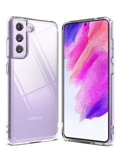 Ringke Fusion Shockproof Bumper Cover, Rugged Protective Phone Cover Compatible With Samsung Galaxy S21 FE 5G Clear  - Image 1