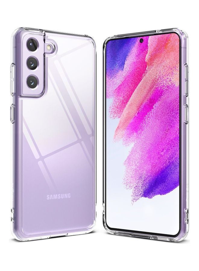 Ringke Fusion Shockproof Bumper Cover, Rugged Protective Phone Cover Compatible With Samsung Galaxy S21 FE 5G Clear - Image 1