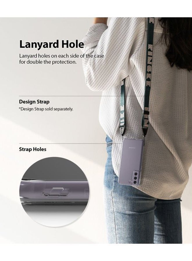 Ringke Fusion Shockproof Bumper Cover, Rugged Protective Phone Cover Compatible With Samsung Galaxy S21 FE 5G Clear - Image 4