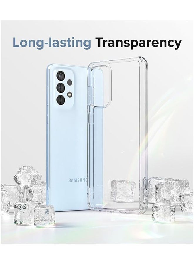 Ringke Fusion Compatible with Samsung Galaxy A73 5G (2022) Case, Anti-Fingerprint Frosted Hard Back Shockproof TPU Bumper Cover - Camo Black - Image 3